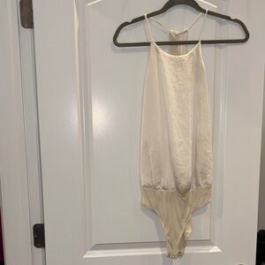 Abercrombie & Fitch Cream Halter Blouse